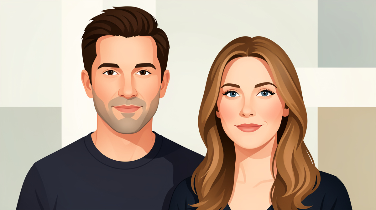 James Roday and Maggie Lawson - Professional Portrait