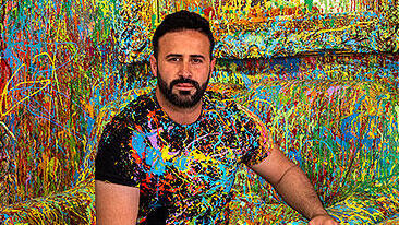 Druze artist turns his childhood home into viral masterpiece ...