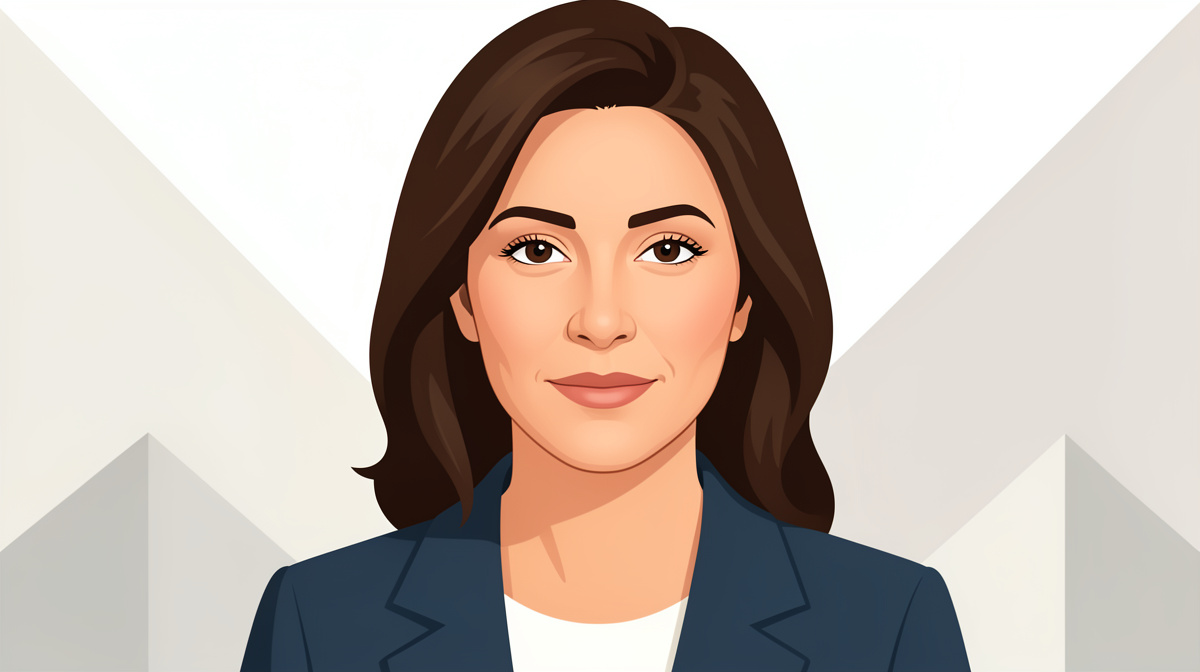 Samia Halaby - Professional Portrait