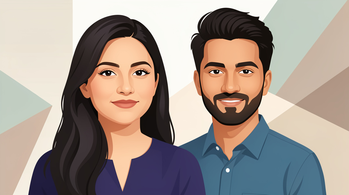 Shweta Pundir Yash Dayal - Professional Portrait