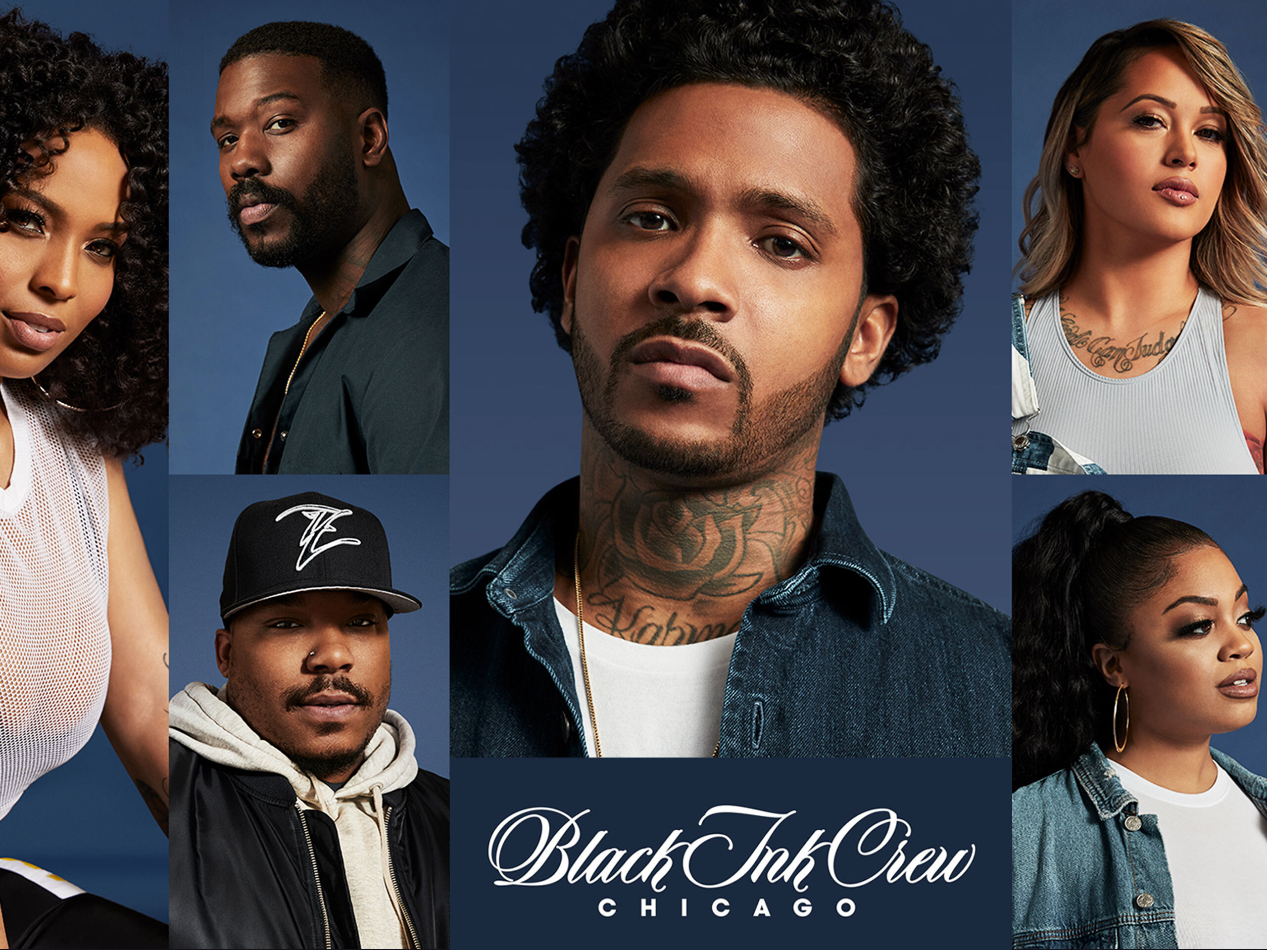 Black Ink Crew Chicago Cast - Professional Portrait