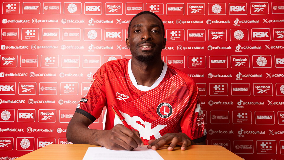Collins Sichenje is an Addick | Charlton Athletic Football Club