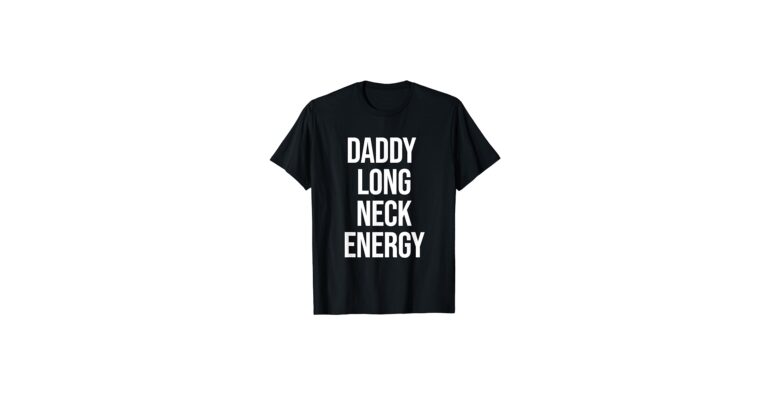 Amazon.com: Daddy Long Neck Energy Shirt : Clothing, Shoes & Jewelry