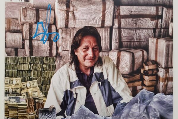 George Jung Signed 8x10 Photo Blow Famous Drug Smuggler Boston LEGEND RAD