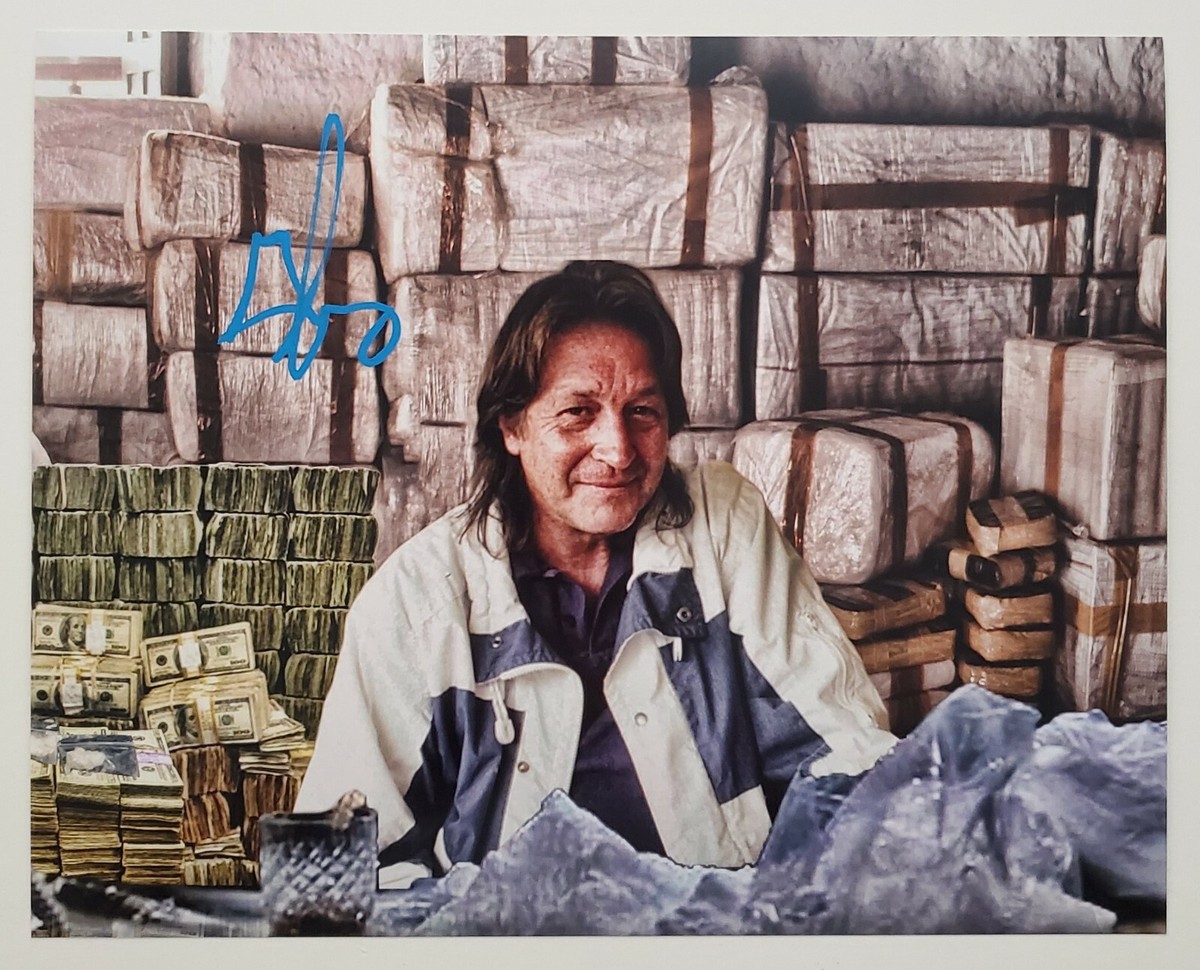 George Jung Signed 8x10 Photo Blow Famous Drug Smuggler Boston LEGEND RAD