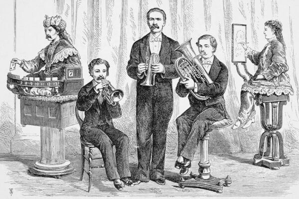 Amazon.com: John Maskelyne (1839-1917) Njohn Nevil Maskelyne English Magician Maskelyne With Four Of His Mechanical People Line Engraving 19Th Century Poster Print by (24 x 36): Posters & Prints