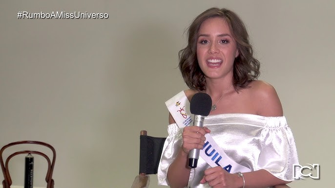Rumbo a Miss Universo |María de los Ángeles Sarmiento - Huila