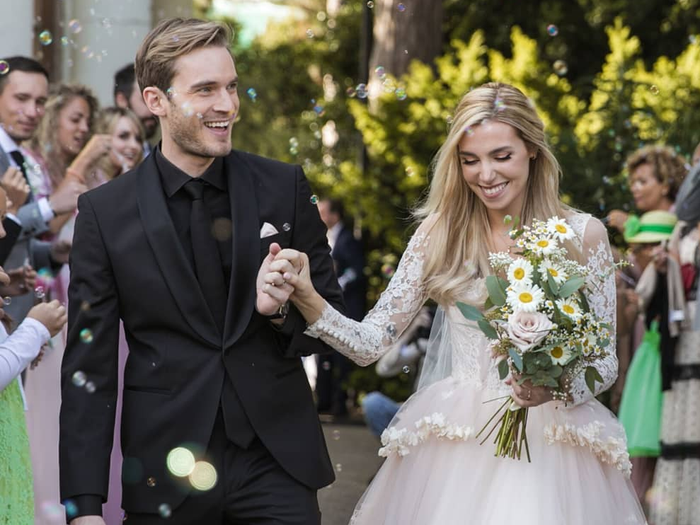 PewDiePie Just Got Married — See Photos From the YouTuber's Wedding - Business Insider