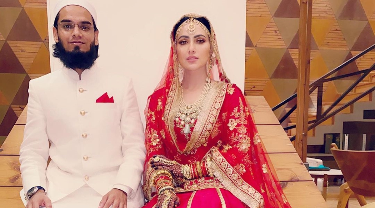 Sana Khan wedding photos
